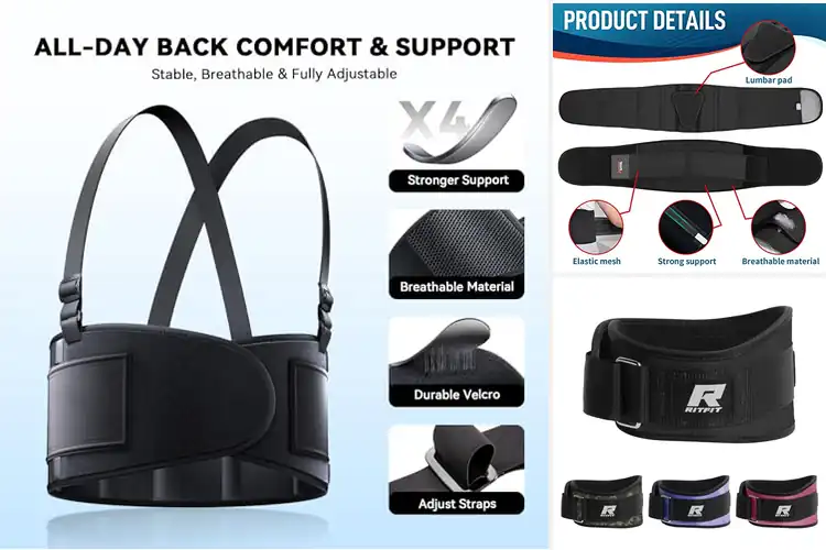 Detailed view of Best Back Braces for Heavy Lifting: Top 10 Pain-Free Picks