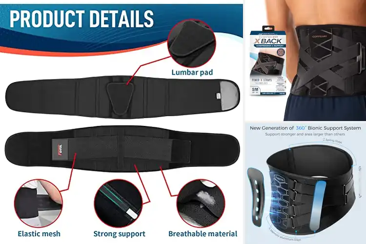 Detailed view of Best Back Braces for Sciatica
