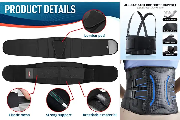 Detailed view of Best Back Support Belts for Men