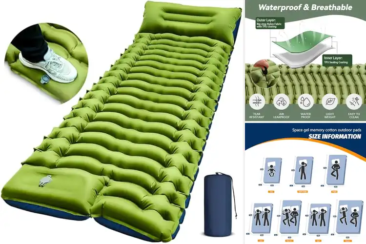Detailed view of Best Camping Bed Mats for Cozy Outdoor Comfort