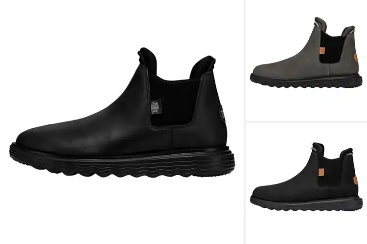 Detailed view of Best Craft Leather Boots