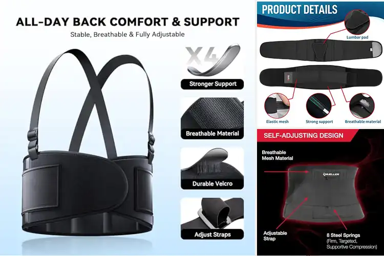 Detailed view of Best Daily Back Braces: Comfortable Support for All-Day Wear