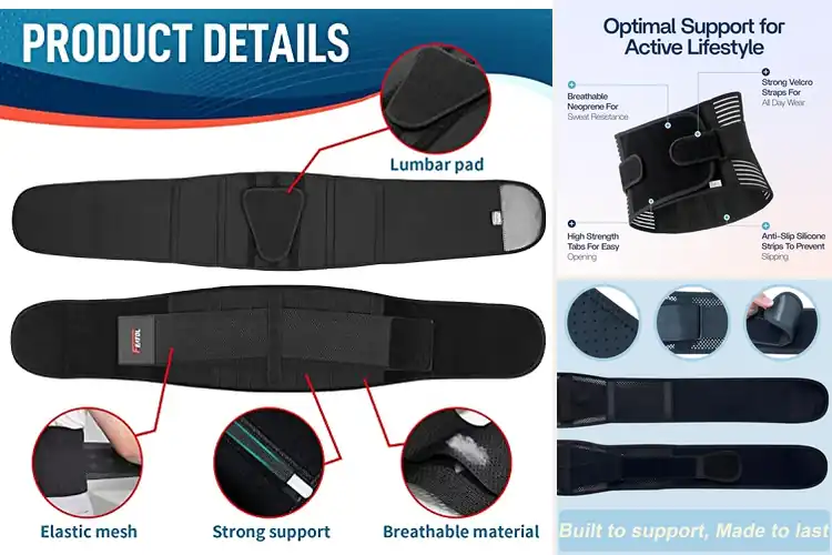 Detailed view of Best Daily Support Belts