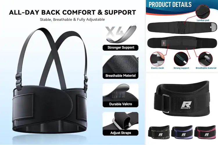 Detailed view of Best Heavy Lifting Belts: Boost Strength & Safety