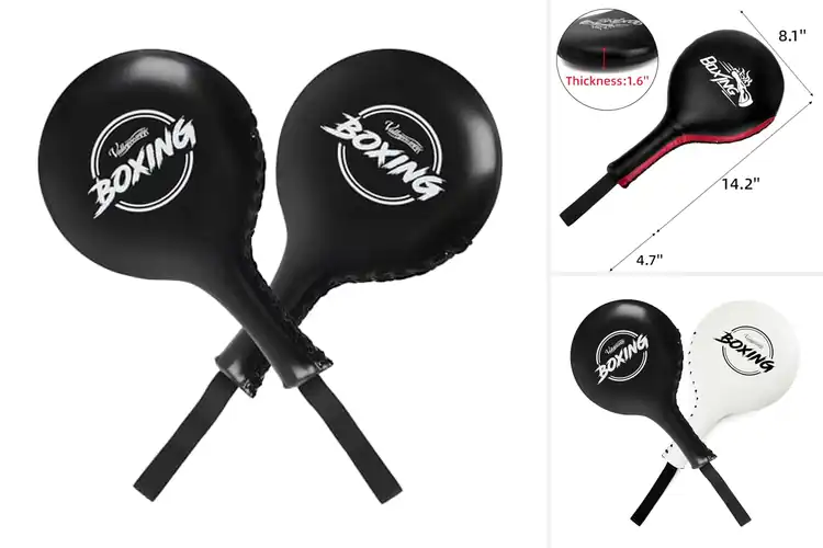 Detailed view of Best Kicking Target Punching Paddles