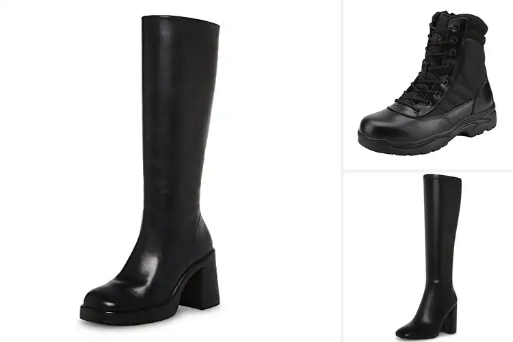 Detailed view of Best Leather Boots