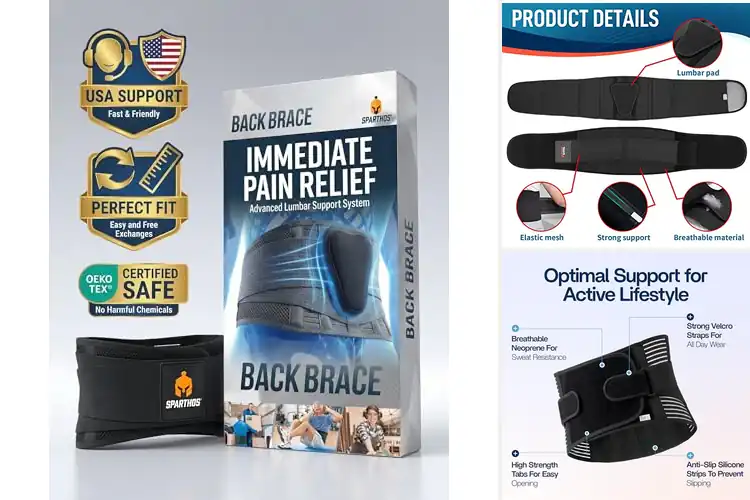 Detailed view of Best Lower Back Supports for Instant Pain Relief