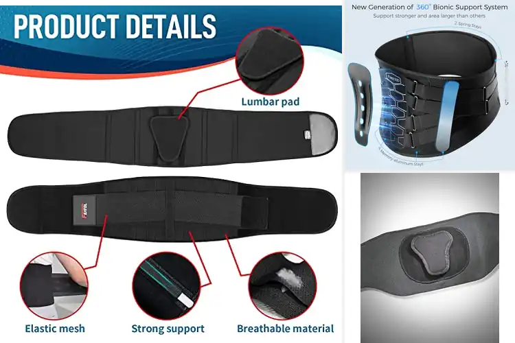 Detailed view of Best Lumbar Support Belts For Sciatica