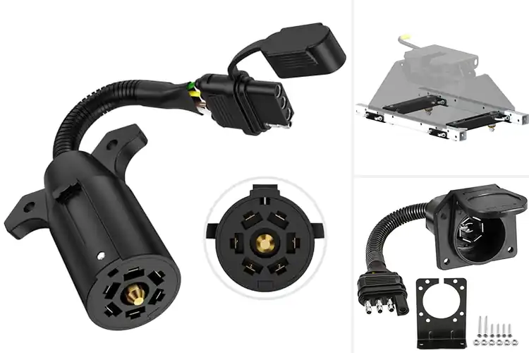 Detailed view of Best No Tool Towing Adapters