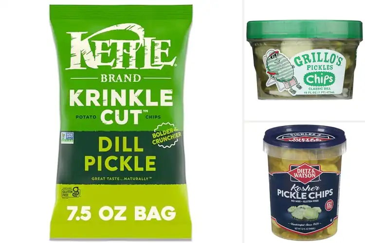 Detailed view of Best Pickle Chips: Crunchy Tangy Snack that Wins