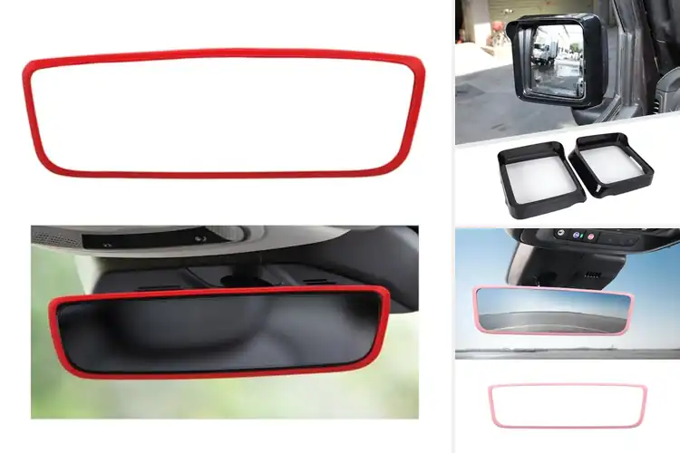 Detailed view of Best Rearview Mirror Protectors for a Clear, Safer Drive