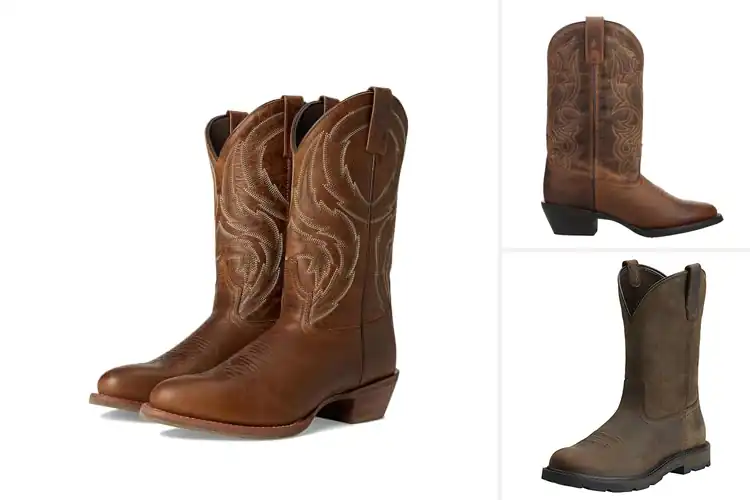 Detailed view of Best Round Toe Leather Boots: Comfort & Style Guide