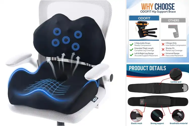 Detailed view of Best Sciatica Supports for Instant Relief