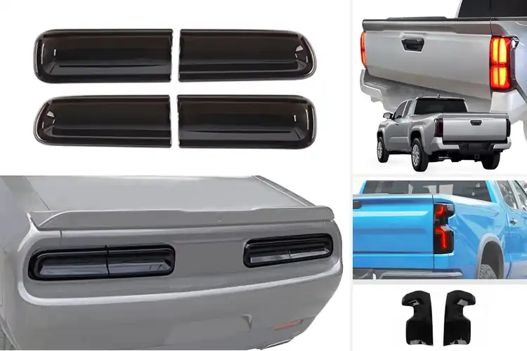 Detailed view of Best Smoked Tail Light Covers
