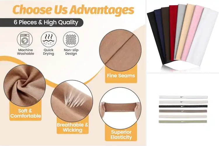 Detailed view of Best Sports Headbands For Women: Comfort & Grip You’ll Love