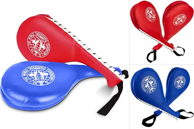 Detailed view of Best Taekwondo Kick Paddles to Boost Speed and Precision