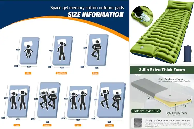 Detailed view of Best Thick Camping Mattresses for Ultimate Comfort Outdoors