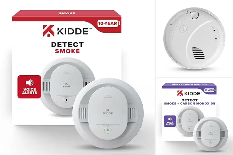 Detailed view of Best Voice Alert Smoke Detectors